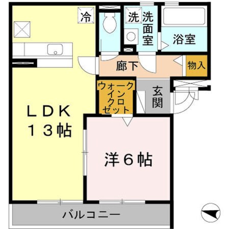 セジュールピアの物件間取画像